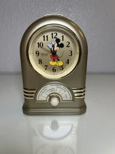SEIKO Disney Mickey Mouse Vintage Alarm Clock with Music Chimes - EUC
