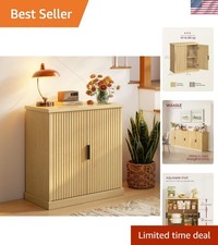Mid Century Modern Sideboard - Buffet Cabinet with Soft-Close Hinges 15.8 x 29.9