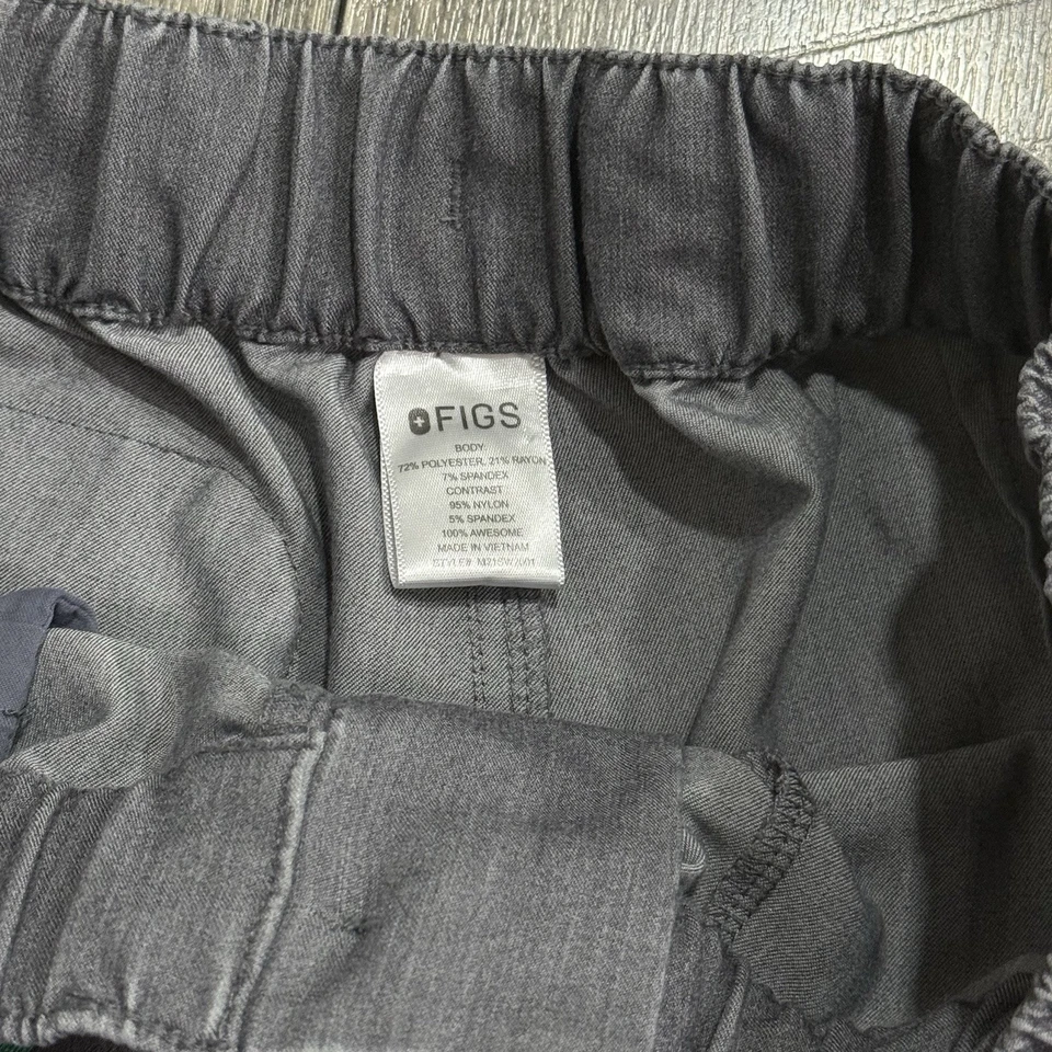 Pantalones Médicos Básicos FIGS Livingston Mujer Talla S Gris Grafito Colección Técnica Foto 3 de 4