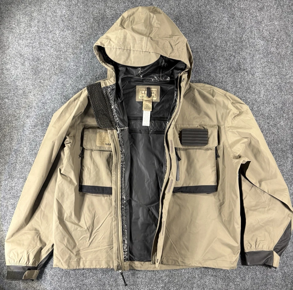 Chaqueta de vadeo LL Bean Technical Emerger II - talla grande Foto 3 de 4