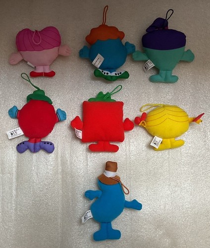 Mr Men Little Miss McDonalds Happy Meal Soft Toy Figures Bundle Job Lot - Picture 2 of 2