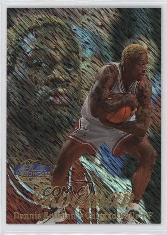 1997-98 Flair Showcase Row 1 Dennis Rodman #13 HOF
