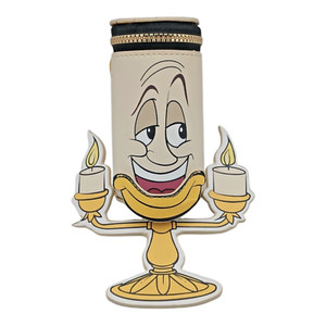 Disney Lumiere Beauty and The Beast Zipper Coin Purse