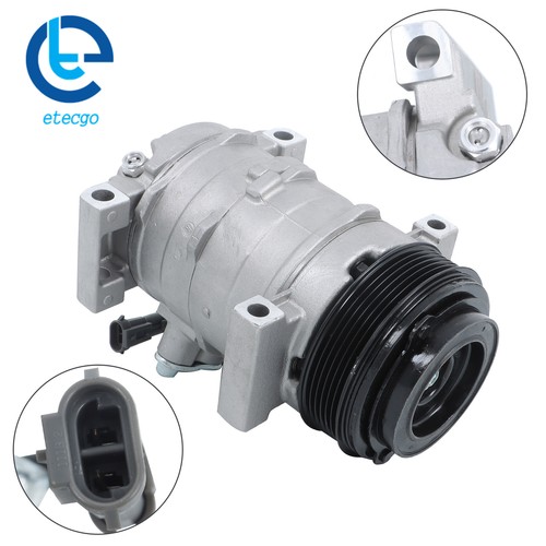 Compresor de aire acondicionado con embrague apto para Chevy Silverado Express 1500 GMC Sierra 15100340 - Imagen 2 de 15