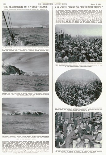 1934 ATLANTIC Bouvet Island LONDON Hyde Park Unemployed (107)