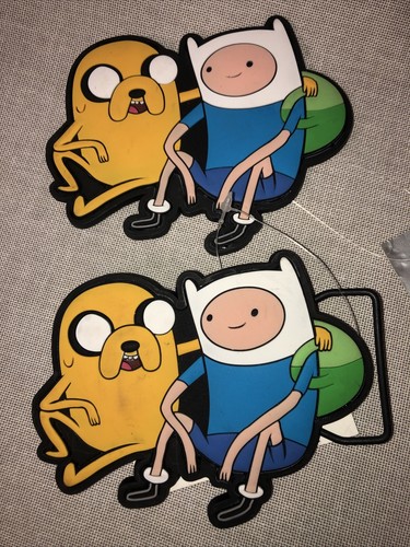 Set 3 Fibbia Cintura Leggendaria Ufficiale Adventure Time Finn & Jack Cartoon Network - Foto 1 di 5