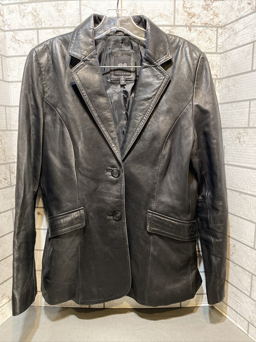 Vintage JLC Outerwear Leather Jacket Size Medium Vintage JLC Outerwear Leather Jacket Size Medium