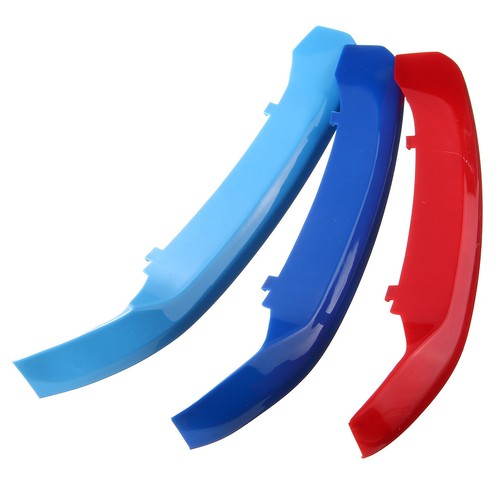 Set Caches Grilles Calandre M Couleur pour BMW X1 F48 7 Grilles 2016-2019 | 3X - Picture 6 of 9