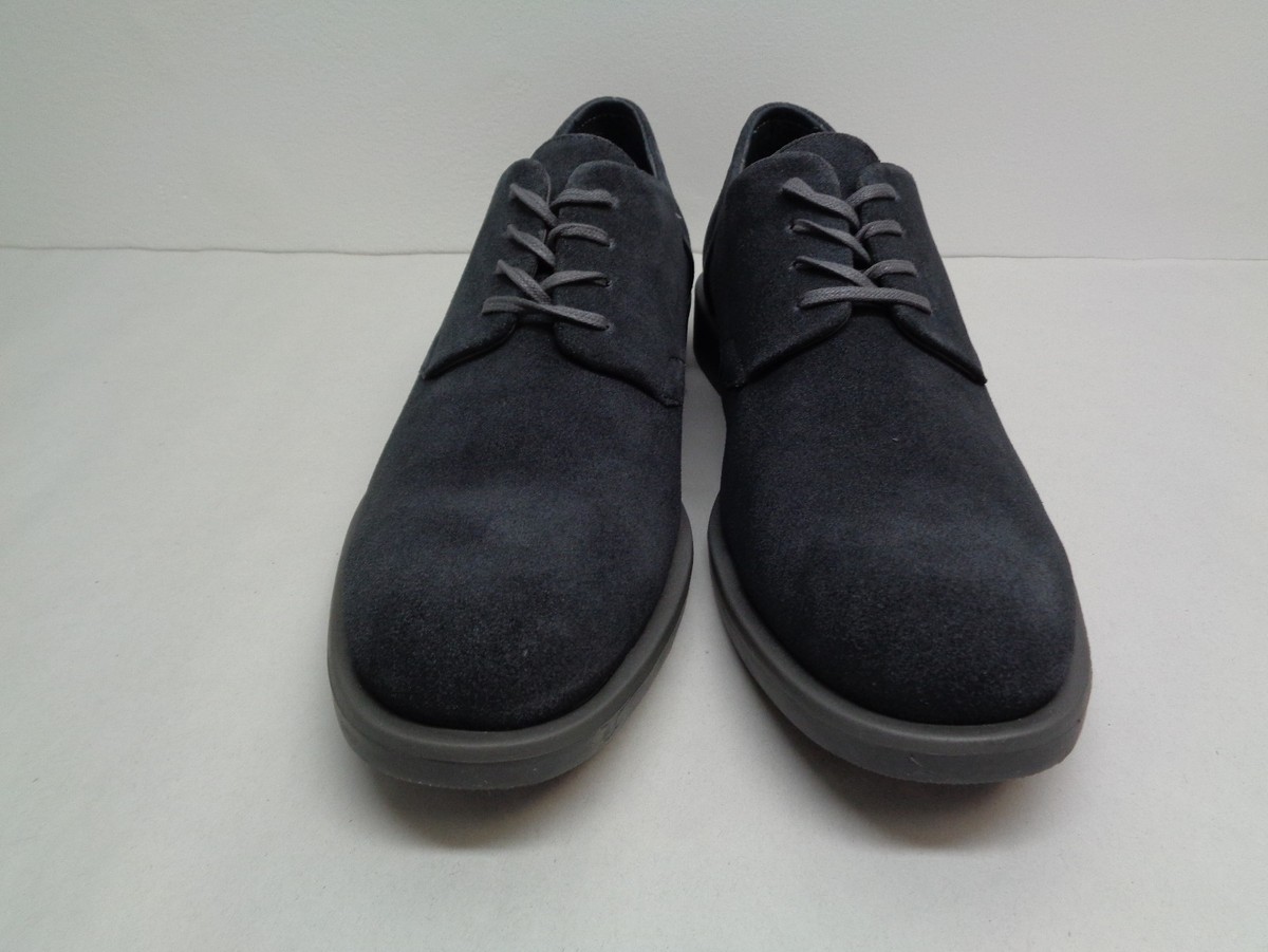 Calvin Klein Size 11.5 M Yosef Suede Dark Grey Lace Derby  display picture 1