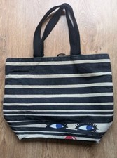 Lulu Guinness Women's Bag Striped - Red Nose Day