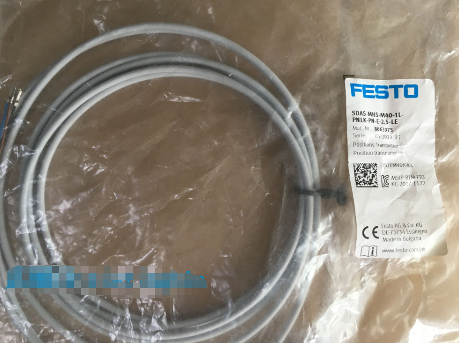For FESTO SDAS-MHS-M40-1L-PNLK-PN-E-2.5-LE 8063975 Position Transmitter New