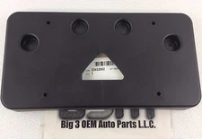 2017-2020 Cadillac XT5 Front License Plate Bracket Black new OEM 84284824