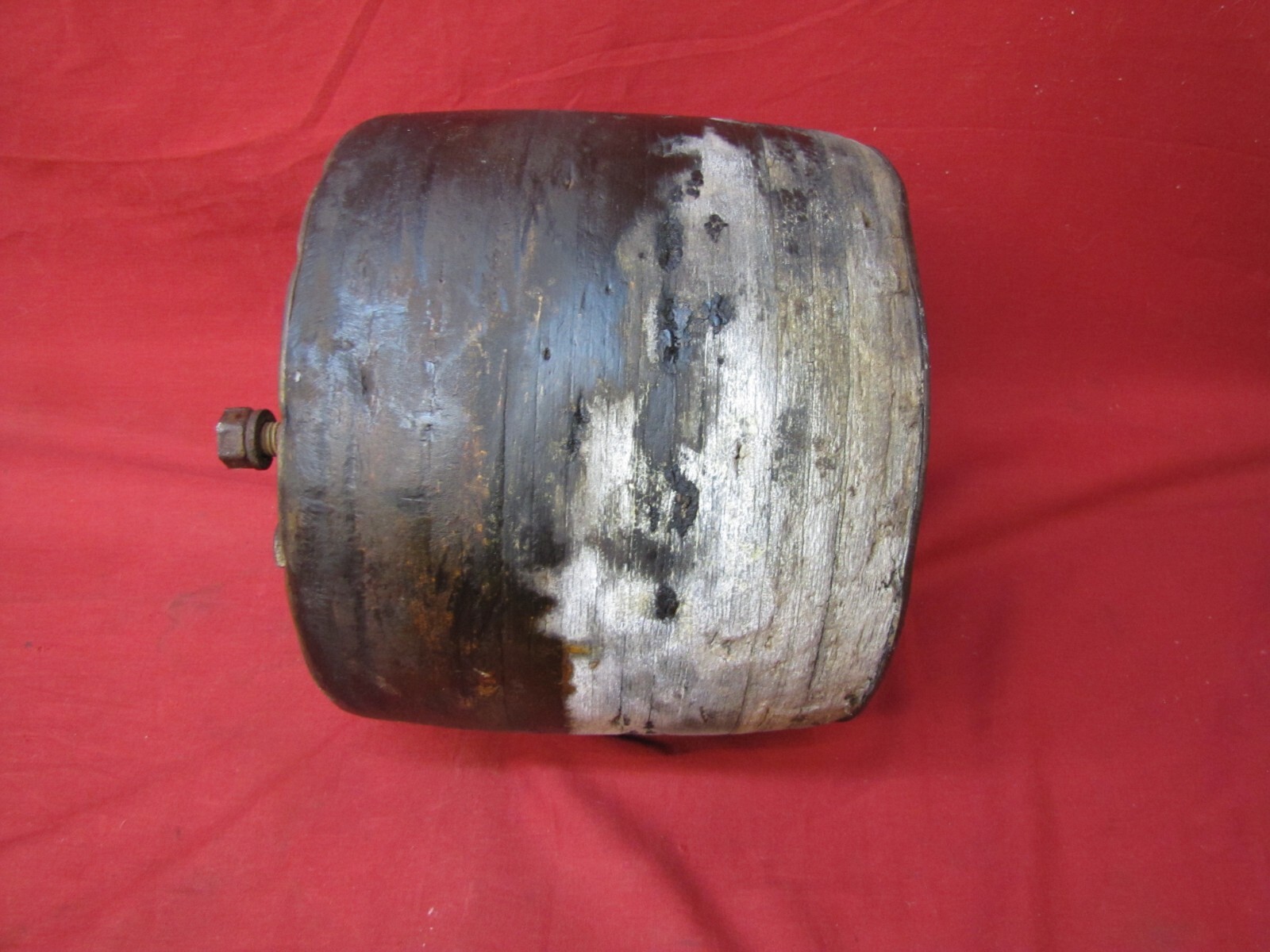 Antique Vintage Hit & Miss Line Shaft Flat Belt Paper Pulley eBay