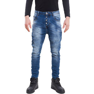 Toocool Jeans Uomo Pantaloni Skinny Elasticizzati Aderenti Cavallo Basso Nuovi RS-7329 