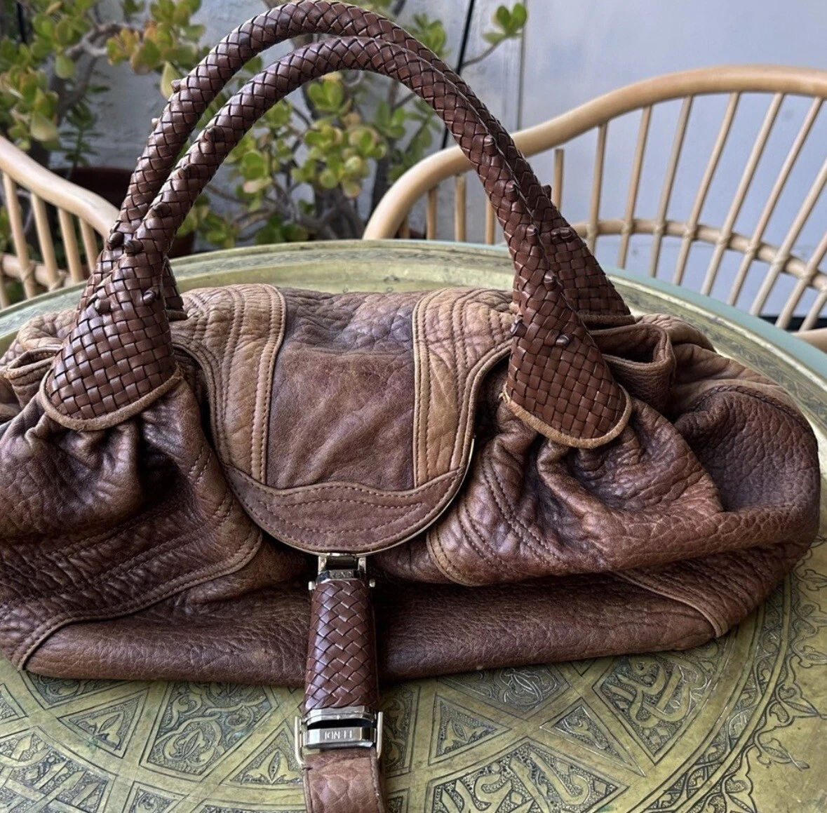 Authentic fendi spy bag hot sale