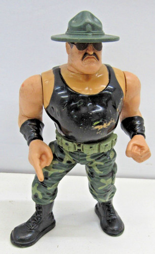 Sgt Slaughter  Hasbro 1991 Wrestling Figure, Titan...