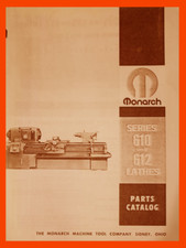 MONARCH 610 612 Lathe 1977 Parts Manual