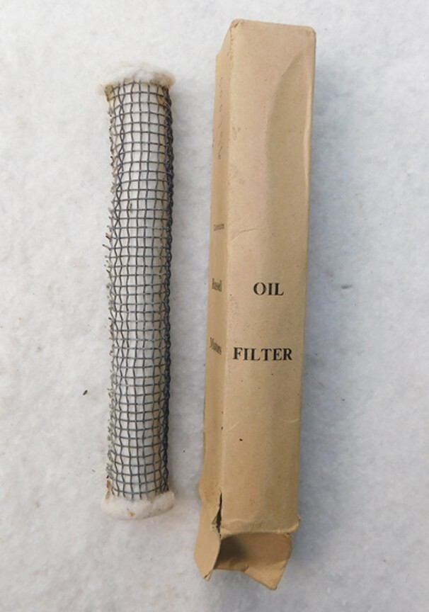 VINTAGE AMC AJS MATCHLESS NORTON MOTORCYCLE OIL FILTER RUSSELL MOTORS NOS OEM