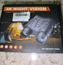 Night Vision Binoculars 4K Night Vision 3.2'' Large Screen