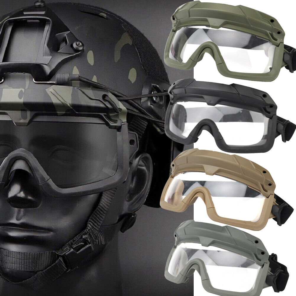 Fma Tactical Airsoft Goggles Beige - 2 Stuks