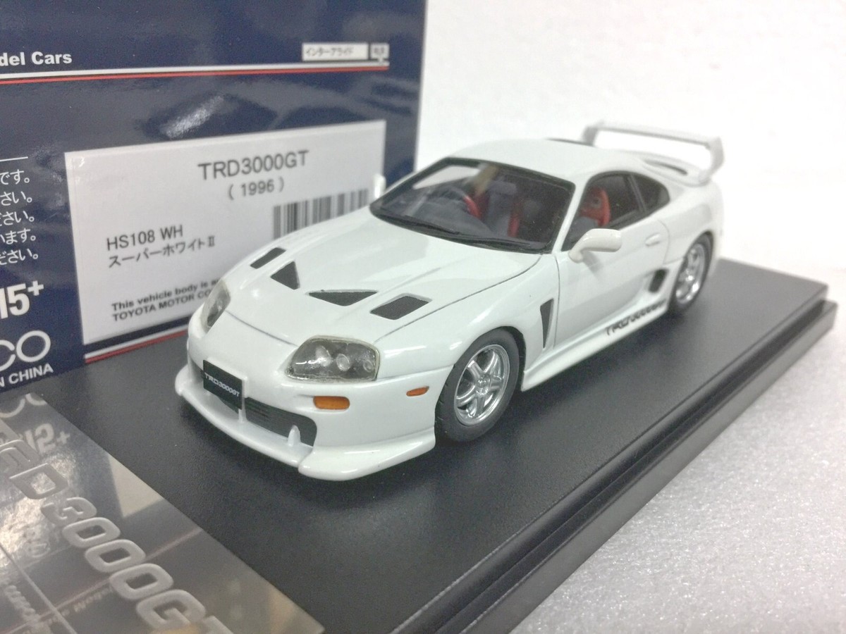 【年中無休】 1: 43 80 JZA TURBO 丰田SUPRA 3000GT TRD HS108WH STORY HI 乗用車