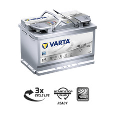 Batteria auto VARTA 70ah e39 Silver Dynamic AGM 570901076 Start-Stop Battery BMW