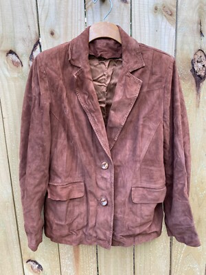 Duval Lavorazione Artigianale Vera Pelle Suede Leather Womens