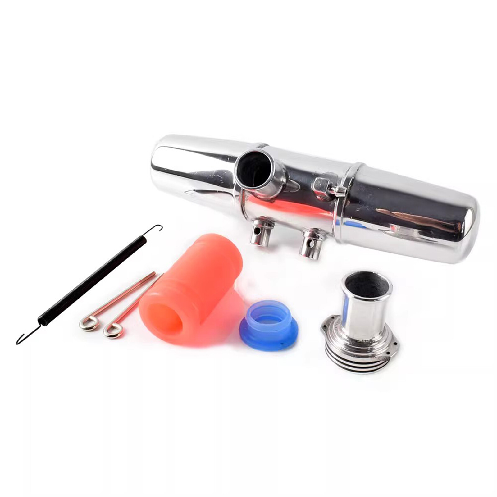 1/8 Exhaust Pipe RC Exhaust Pipe Stable 18001P For Hpi Savage 4.6/5.9 1