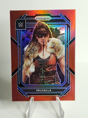2023 Panini Prizm WWE 188 VALHALLA Red Prizms /299