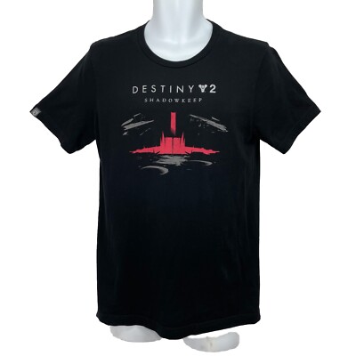 Destiny 2 Shadowkeep T-Shirt/ Men s (S) Black Bungie Official Cotton Blend 
