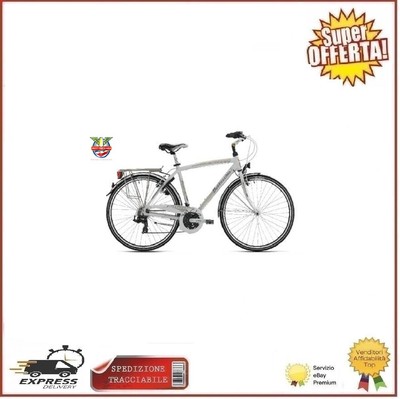 Bottecchia City Bike 28 TRK TX55 Uomo 7V Bicicletta Bici Trekking 48cm  Bianco | eBay