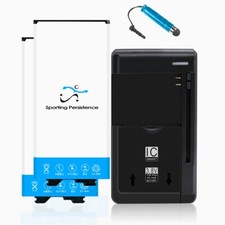 High Capacity 2x 5720mAh Battery Universal Charger for LG G5 H820 AT T NEW Phone