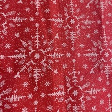 Christmas Snowflake Cotton Fat Quarter 18 x22 New