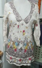 beautiful printed soft cotton kurta /top size L bust 42