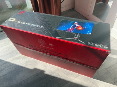 ASUS 34'' 240 Hz OLED UWQHD Curved Gaming Monitor NVIDIA G-Sync 3440 x 1440 (2K)