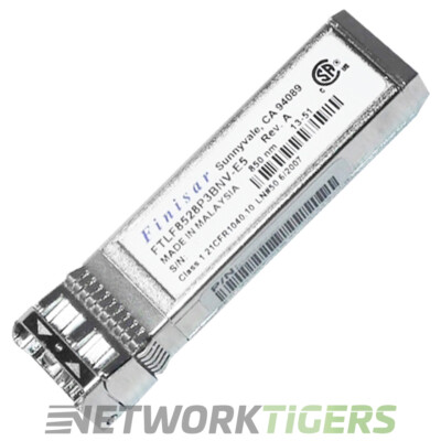 Finisar FTLF8528P3BNV-E5 8GB 150m SFP+ Fibre Channel Optical Transceiver
