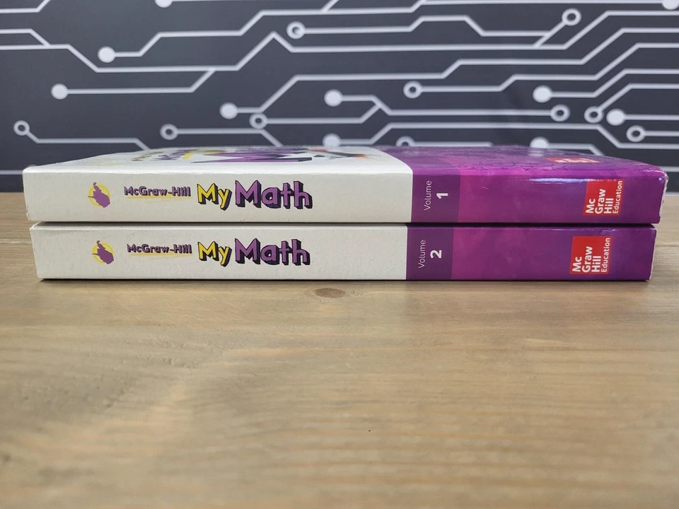 NEW -McGraw Hill My Math Student Workbooks Vol 1 & 2 Grade 5 Published 2019 (WV) - Image 2 of 4
