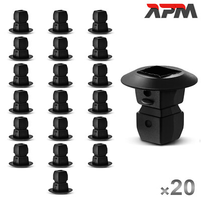 20x Befestigungsclips Radkasten Radhausschale für VW Bora Caddy III EOS Golf IV