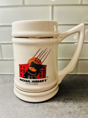 Michael Jordan's The Restaurant 1990s Limited Edition Ceramic Beer Stein #1944