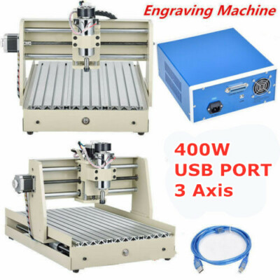 2.2kW USB Engraving Machine CNC 6090 Router 4 Axis Engraver Milling + Controller
