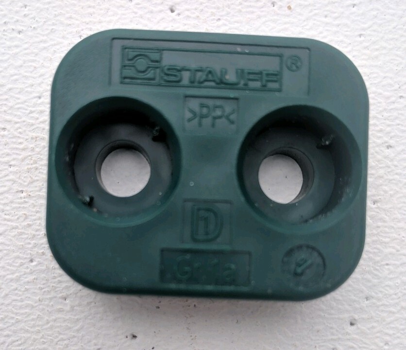 STAUFF 12mm Hydraulic Pipe Clamp Style Solid Body Long Base Plate eBay