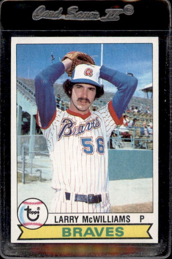 1979 Topps #504 Larry McWilliams Atlanta Braves - Nice Card