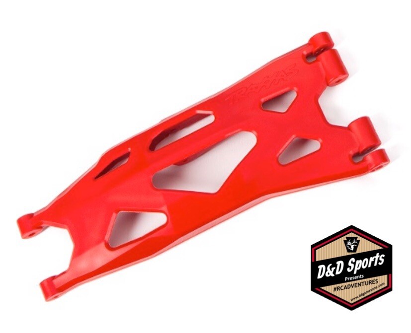 Traxxas 7893R Red Suspension Arms Lower Right X-Maxx WideMaxx