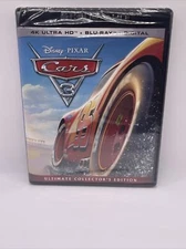 Cars 3 (4KUltra HD, Bli ray, 2017) New Sealed Digital  code has expired