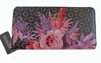 Guess Ashville Slg Floral Rose Pink Natural Signature Zip Around Wallet Guess Ashville Slg Floral Rose Pink Natural Signature Zip Around Wallet
