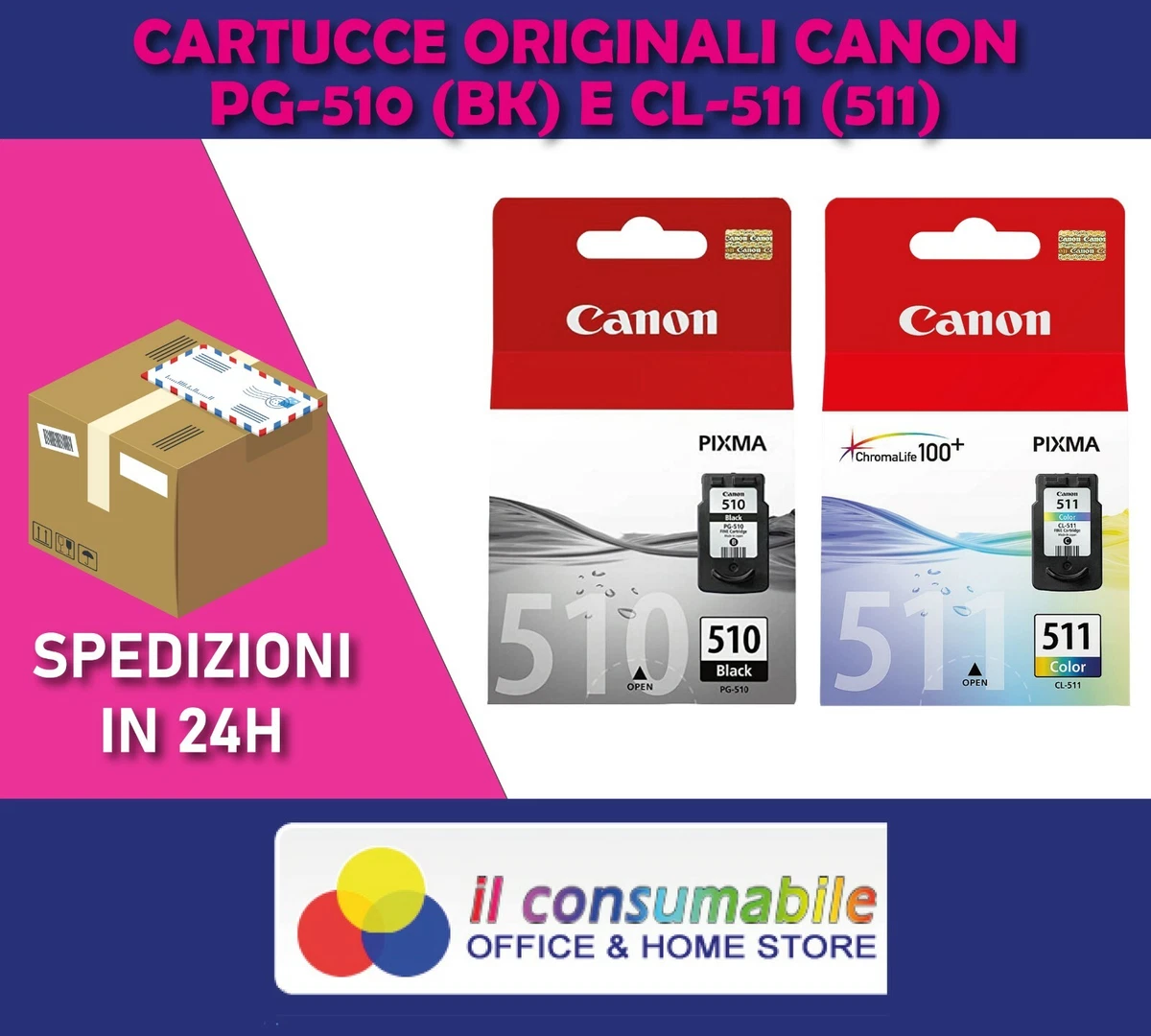 Per Canon Pixma MP280 Originali Rigenerate Compatibili - Foto 8