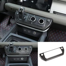 Center Console Carbon Fiber For Land Rover Defender AC Switch Frame 1X 2020-2023