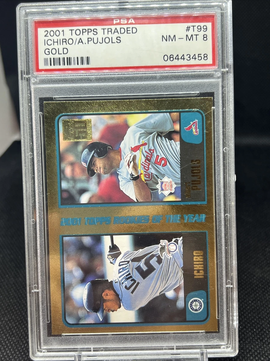 2001 Topps Traded & Rookies - Albert Pujols Ichiro Suzuki #T99 for