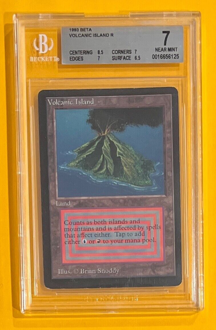 MTG VOLCANIC ISLAND Beta (BGS 7) (OldManMTG 009-178) | eBay MTG VOLCANIC ISLAND Beta (BGS 7) (OldManMTG 009-178) | eBay