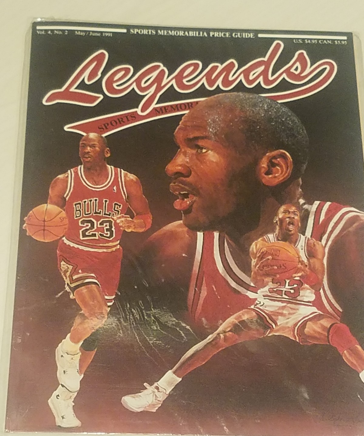 michael jordan air mj legends sports memorabilia price guide magazine